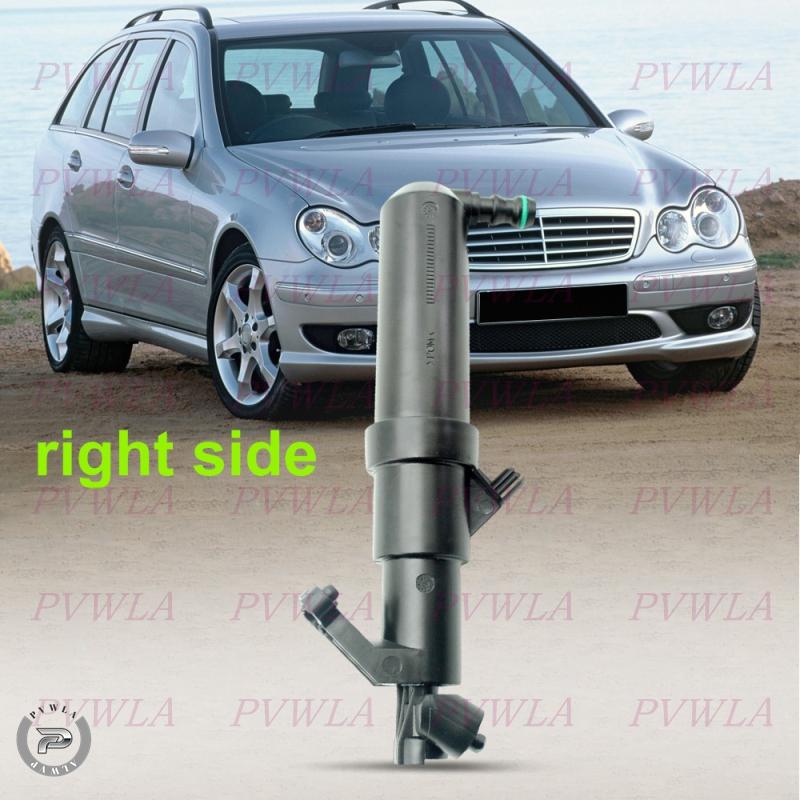 For Benz W203 C230 C240 C280 C320 C350 2001 2002 2003 2004 2005-2008 Front Bumper Headlight Washer Sprayer Nozzle Cylinder Jet