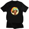 Short Sleeve White Clothing Tees Kawaii Fashion Cartoon Cheburashka Funny T-shirt for Boys Girls Summer Print funny tops tee