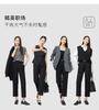 Nine point straight leg suit pants, women's casual casual pants, commuting cigarette pants