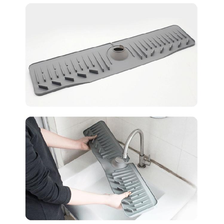 Multipurpose Leak Proof Sturdy Silicone Cabinet Liners Under Sink Protective Mats for Household Spill Management