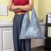 Retro Distressed Large Capacity Women's Shoulder Bag - 2026 Commuter Wasteland Style Tote