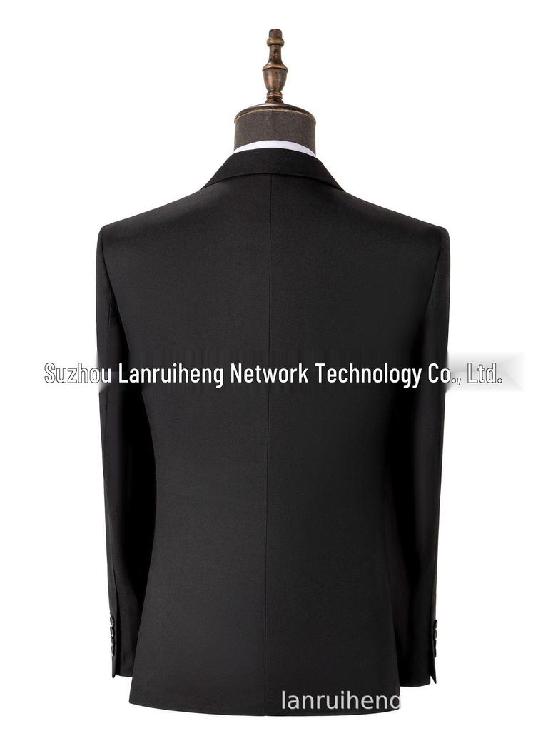 Men's Slim Fit Wedding & Business Tuxedo Suit Set with Vest & Pants