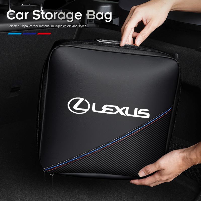 Car Charging Gun Storage Bag Auto Trunk Organizer Handbag For Lexus ES RX NX LS UX LM LX GX LC RZ IS CT GS RC HS SC TX LBX IS300