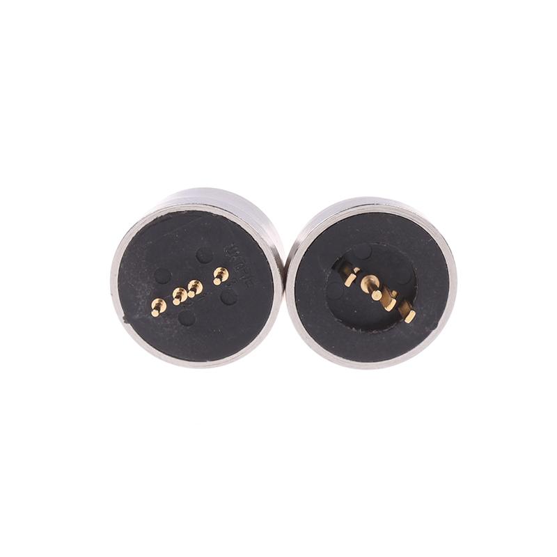 4Pin Male Female 360 ° Blind Suction Waterproof Magnetic Pogo Pin Connector Spring Loaded Dc Signal Transmission Charging