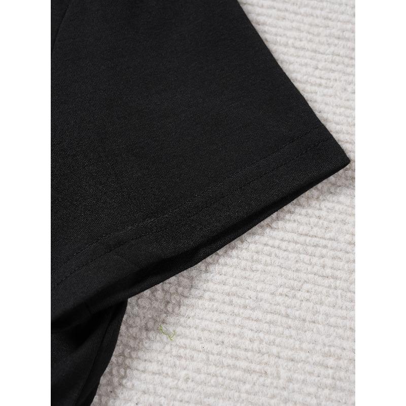 Europese maten Paardenjaar T-shirt | 2026 Chinees Nieuwjaar, Casual Ronde Hals, Ademende Lichtgewicht Stof, Ideaal voor Lente/Zomer