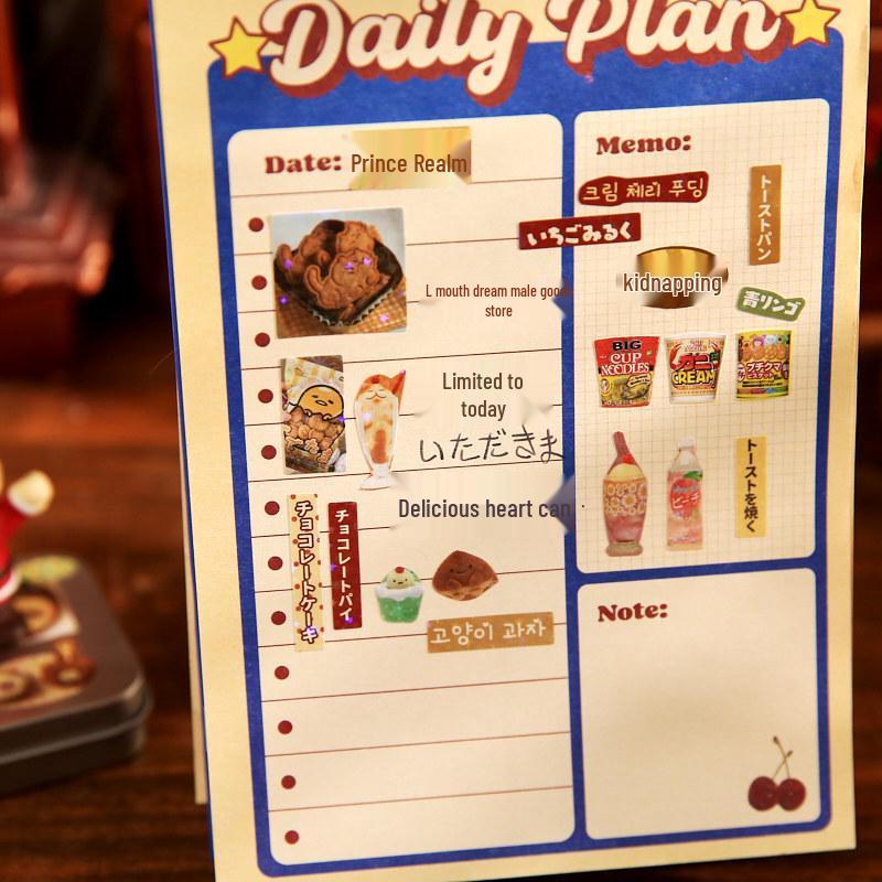 Mr. Paper Retro Y2K Dream Sticker Book: Japanese-Inspired Dessert Journal Decorations