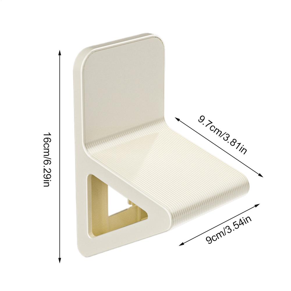 

Non Perforated Bathroom Foot Pedal Non Slip ABS Rest Shaving Leg Step Aid Wall Mounted Shaving Leg Step Aid