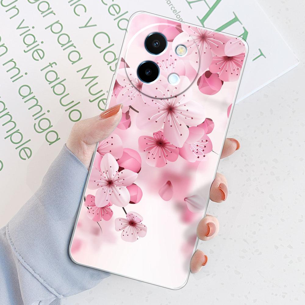 For Vivo Y38 5G Case Back Cover For Vivo Y18 /Vivo Y18E Funda Clear Soft Silicone Phone Case on VivoY38 Y 18 Y18E Protect Coque
