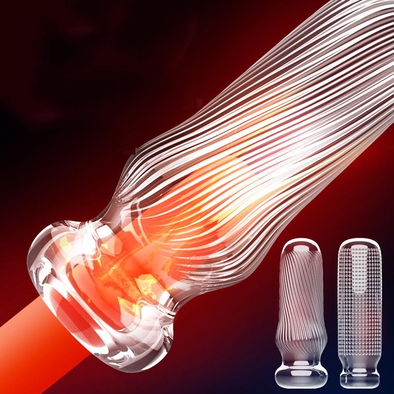 Soft Male Masturbation Cup Vagina Masturbator Stimulating Massager Men Glans Exercise Blowjob Toy Men Adult Goods Portable
