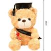 Custom Logo Graduation Teddy Bear In School Uniform T-Shirt