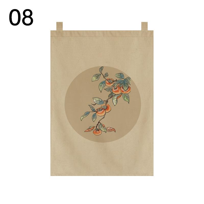 Japanese Short Door Curtain Pastoral Style Sushi Izakaya Kitchen Restaurant Half-curtain Teahouse Tea Room Partition Signboard