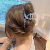 New Arrival Colorful Diamond Crystal Butterfly Hair Clip for Women, Luxurious and Stylish, Large Size for Bun Hairstyles