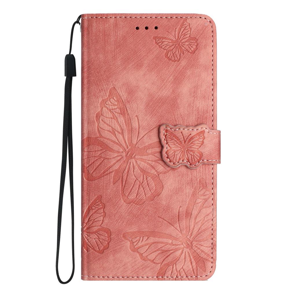 Pour Oppo Find X8 Pro 5G Coque Design Papillon Portefeuille à Rabat Couvercle de Téléphone en Cuir Toucher Doux