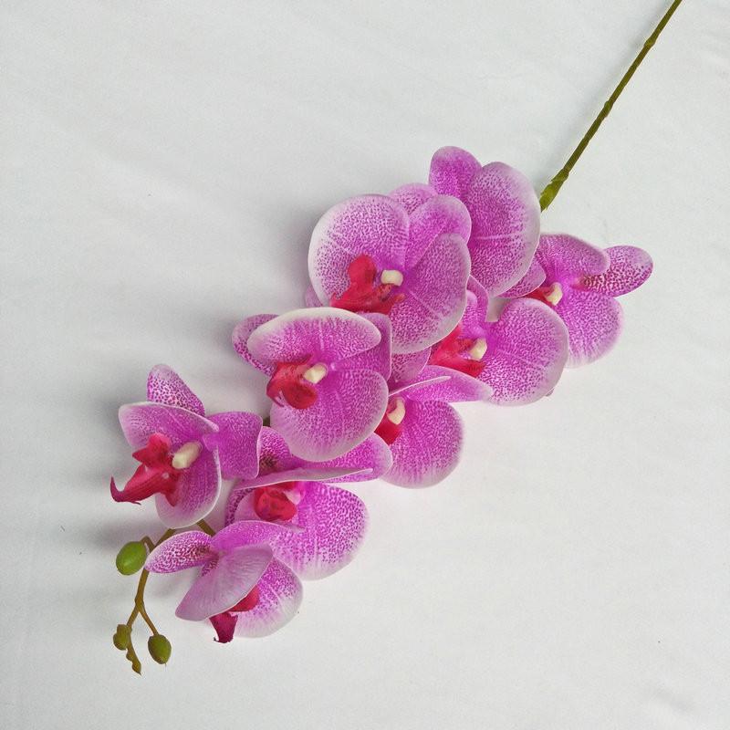 Phalaenopsis Artificial Orchid 3d Realistic Multi Stem For Home Wedding Decor