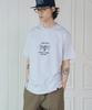 CAMEL WORK Lightning Hand Short Sleeve T-Shirt (Ash Gray)