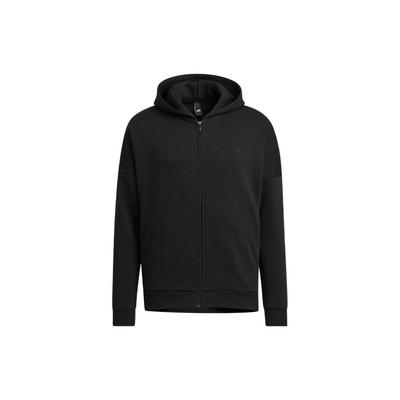 Sweatshirts Men's Black Hooded Moderate Cardigan HM2686