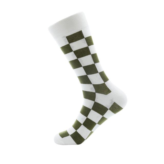 Fashion Men Socks Cotton Socks Men Harajuku Style Colorful Crew Dress Socks