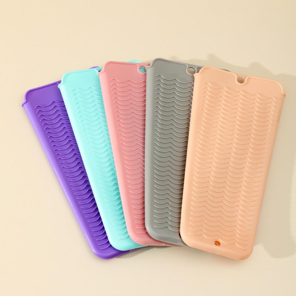 Non-Slip Heat Curling Pouch Multifunctional Heat Resistant Pad  Hair Styling Tool