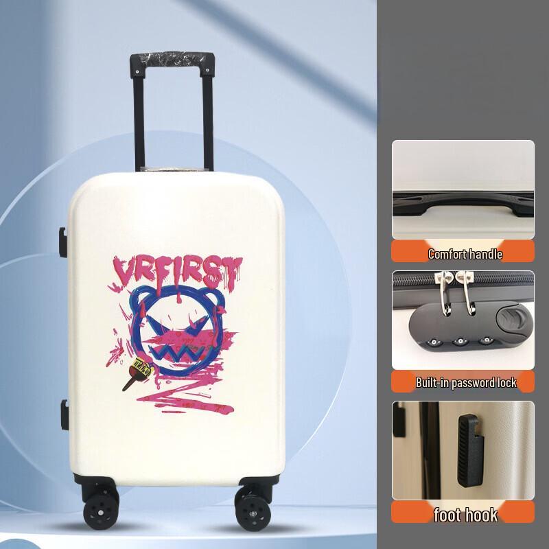 Детский Мультяшный Чемодан для Путешествий с Граффити