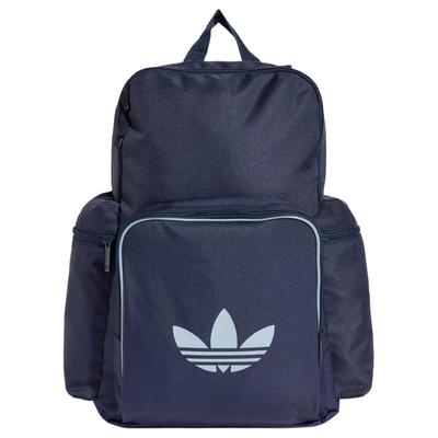 Originals Trefoil Logo Zip Closure Polyester Backpack Unisex Backpack Night-Indigo JD5523