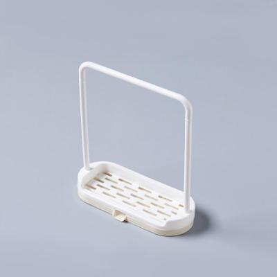 1 PCS Opbergrek Staande Type Sponshouder Handdoekhouder 2in1 Mutifuctionele Keukenaccessoires