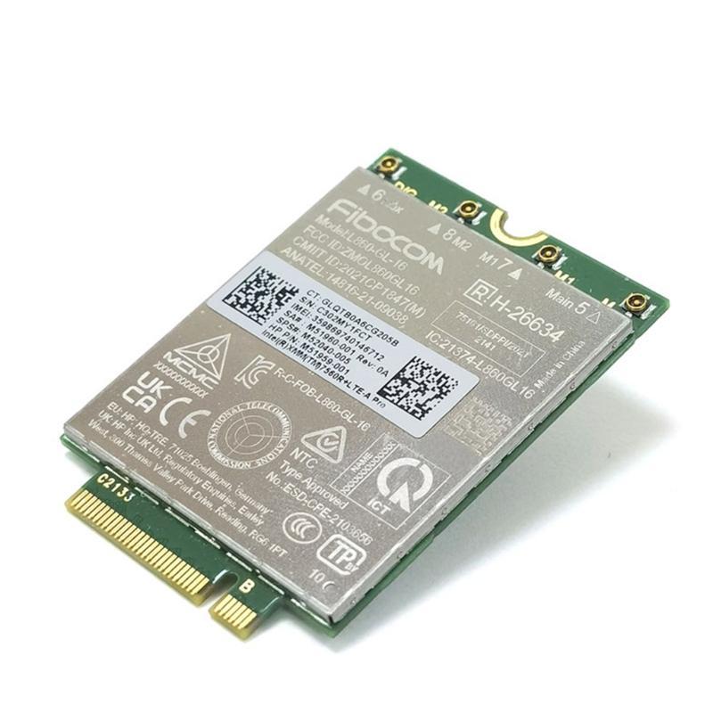 Wireless NetworkCard Adapter L860-GL-16 LTECAT16 4G Module forHP Elitebook 865 845 840 835