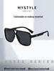 New Classic Men's Polarized Sunglasses with Spring Hinges for Outdoor, Driving, and Fishing Activities.