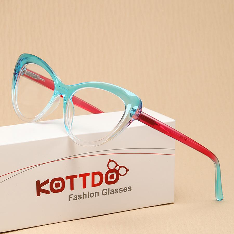 New Women Reading Glasses Fashionable Cat Eye Glasses Retro and Trendy Business Eyewear Frame Anti Blue Light Glasses+1.0 To+4.0