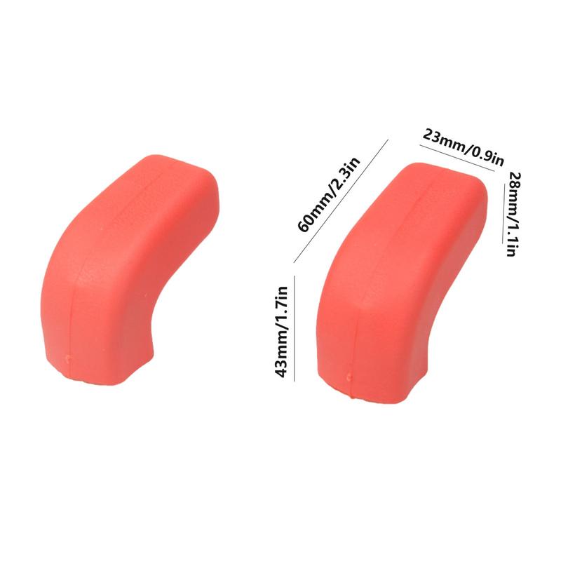 Trailer Hitch Dust Covers 2PCS Factory Bumper Tow Hook Cap Car Front Bumpers Tow Hook Protector Bumper Tow Hook Covers For Front