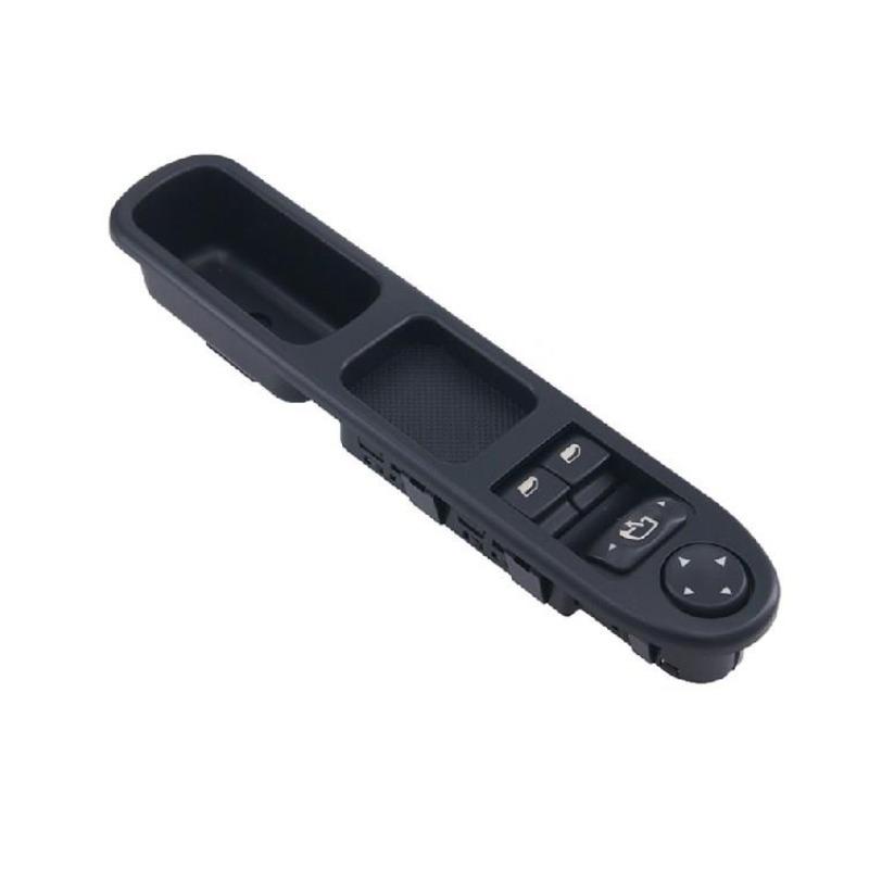 for Peugeot 307 2002-2009 Car Master Electric Window Switch Button with Folding Front Left Replacement 6554.E4 Auto Part 3+6 PIN