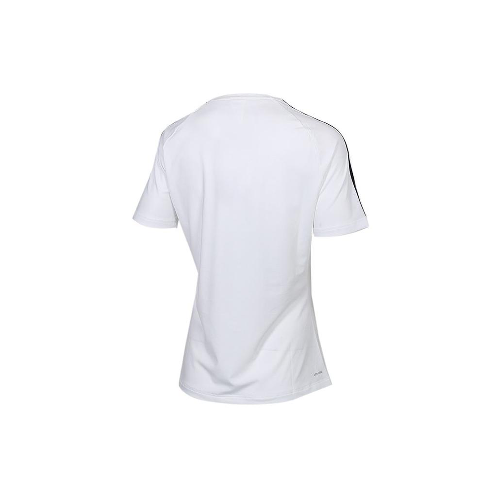 Adidas Running Training Fitness Crew Neck Short Sleeve T-Shirt Women Tops White EH8723