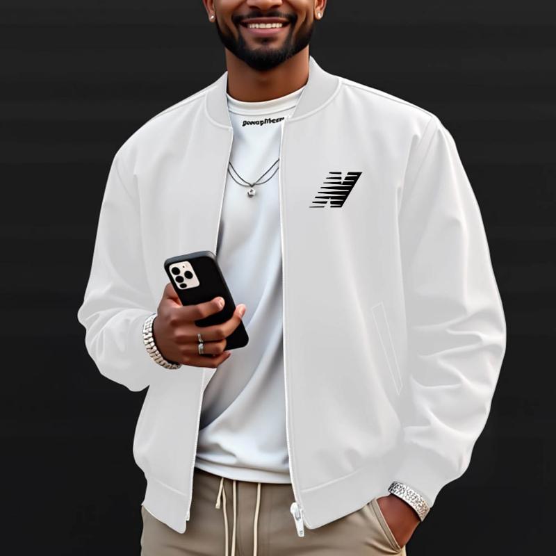 Модно для весны и осени: Классическая мужская бейсбольная куртка S