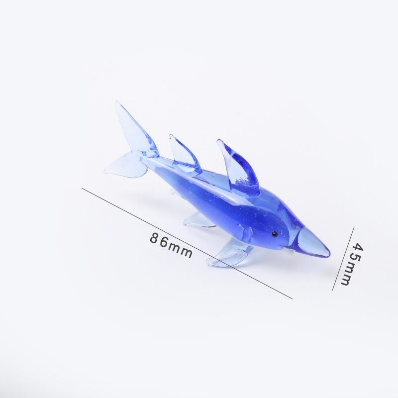 

Creative Handmade Miniature Glass Peacocks Hedgehog Birds Animal Ornaments Home Study Bedroom Tabletop Decoration Gift 2026 New