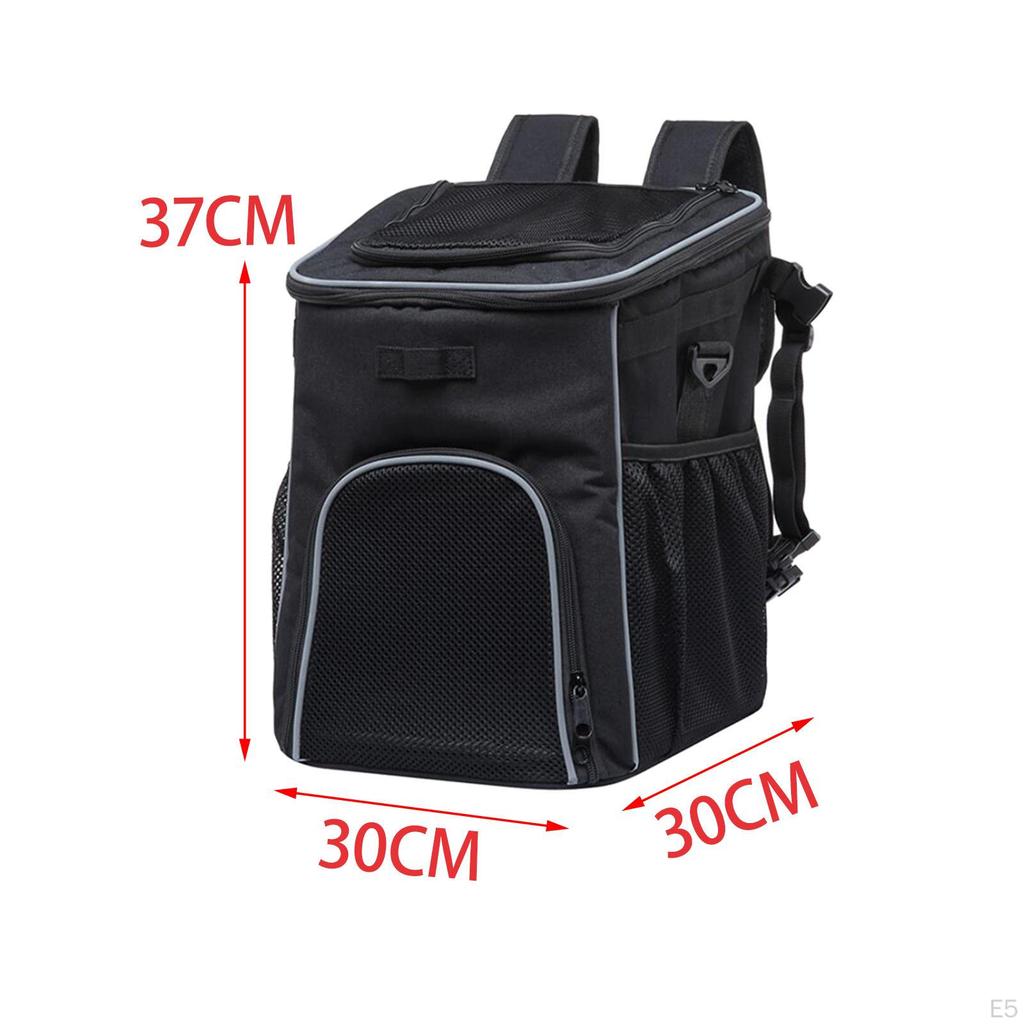 Bike Basket for Dogs Dog Breathable Carrier Backpack Adjustable Shoulder Strap Pet Carrying