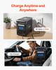 Portable Power Station, 3000W Solar Generator Power Station, 3072Wh LiFePO4 Battery Backup with 13 Output Ports for for Home Emergency, Outdoor
