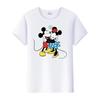 Fashion Disney Cartoon Men Tshirt Female Tops Summer Women Short Sleeve T-shirt Gothic Tee Ladies Mickey Mouse Graphic Clothes