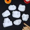 1Set Plastic Cookie Mold Biscuit Mould DIY Bakery Pastry Tools Confectionery Baking Stamp Cutters Kitchen Gadgets