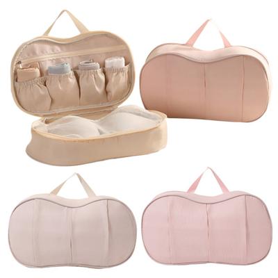 Underwear Storage Bag Women Travel Bras And Panties Organizer Storage Case with Compartments for Bras Underpants Socks