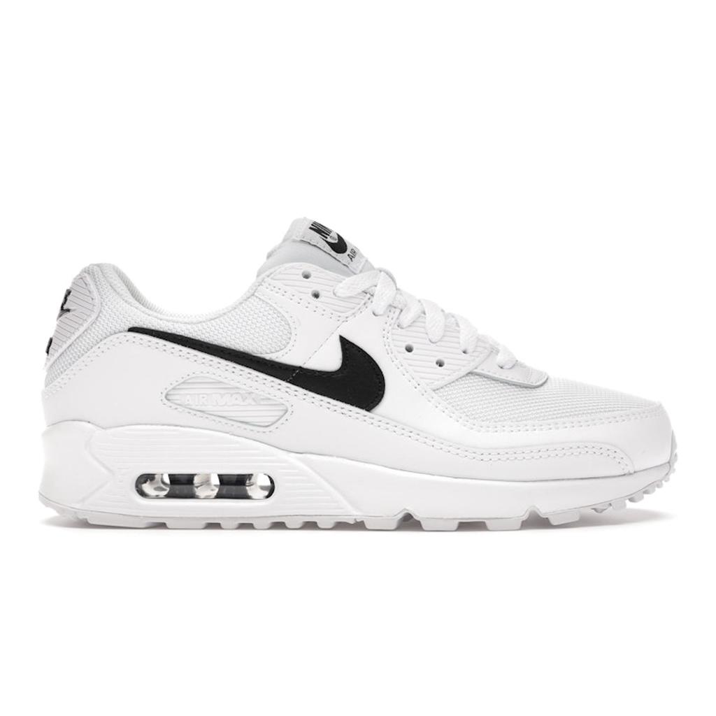 Nike Air Max 90 White Black Women Sneakers CQ2560-101