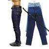 1/6 Scale Soldier Classic Jeans & Belt Model Toy for 12'' Male Action Figure Body Accessories