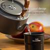 Mountain Guest Lightweight Aluminum Backcountry Camping Kettle - Large Capacity, Portable, Ideal for Outdoor Tea Brewing