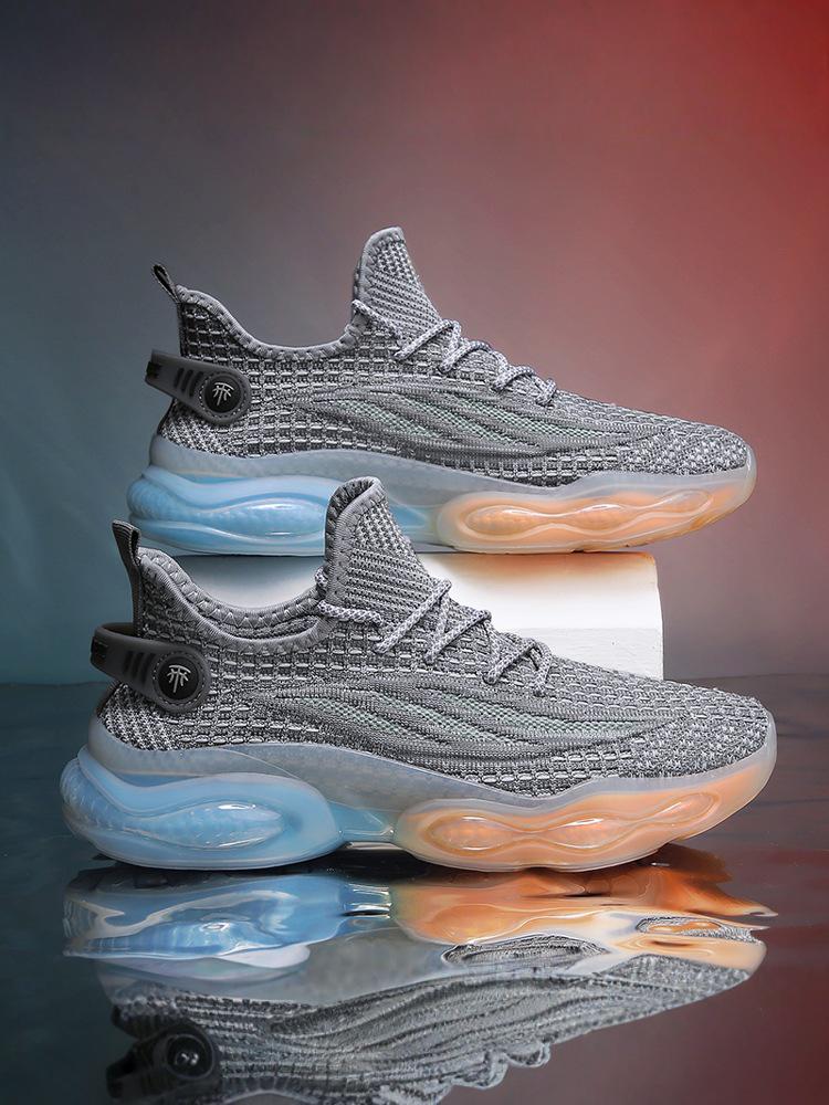 Herren Kokosnuss Schuhe: Herbst Trend 2025, Schwarze Dicke Sohle, Höhensteigernd, Lässige Sport-Laufschuhe