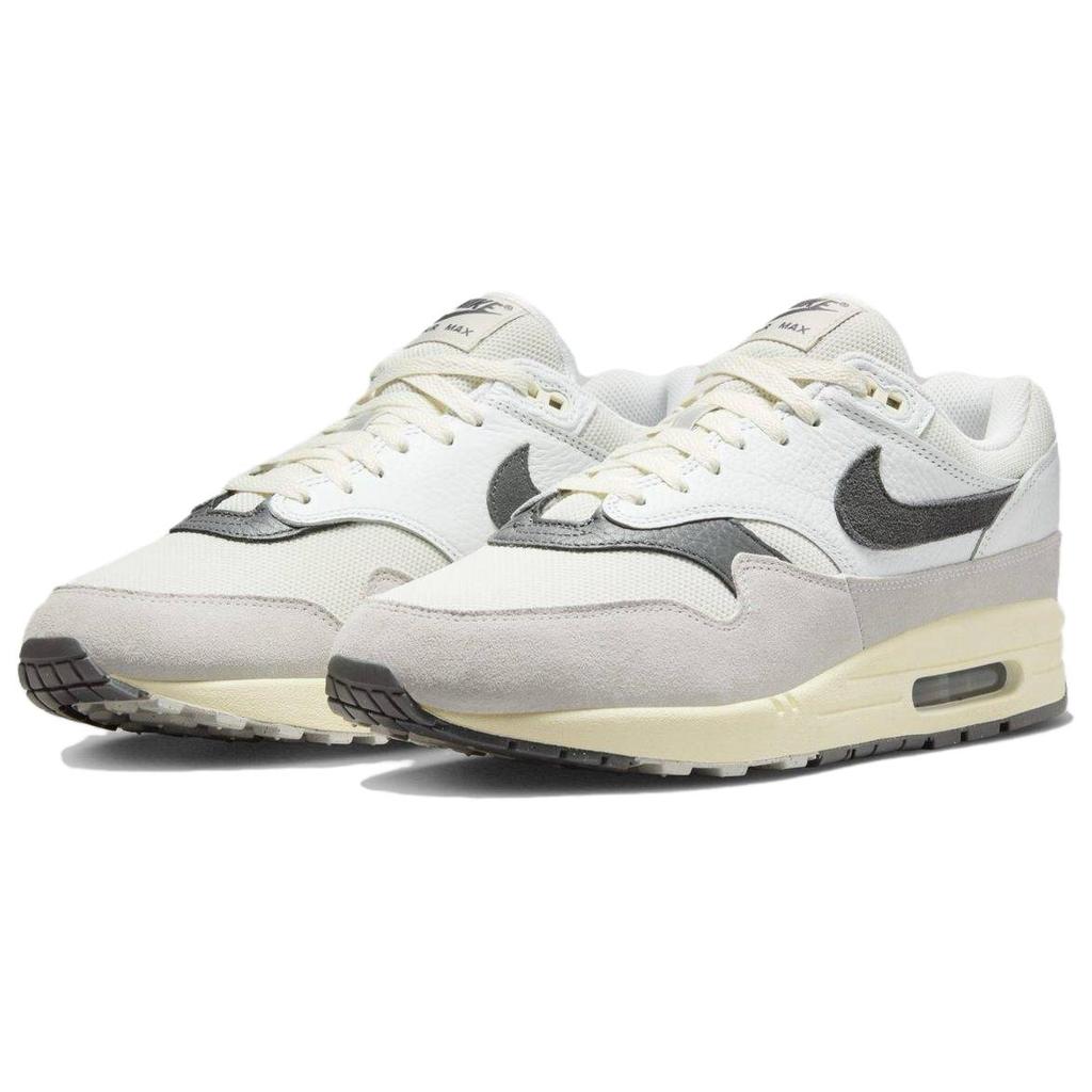 New Nike Air Max 1 Light Bone Iron Grey HJ3498-007