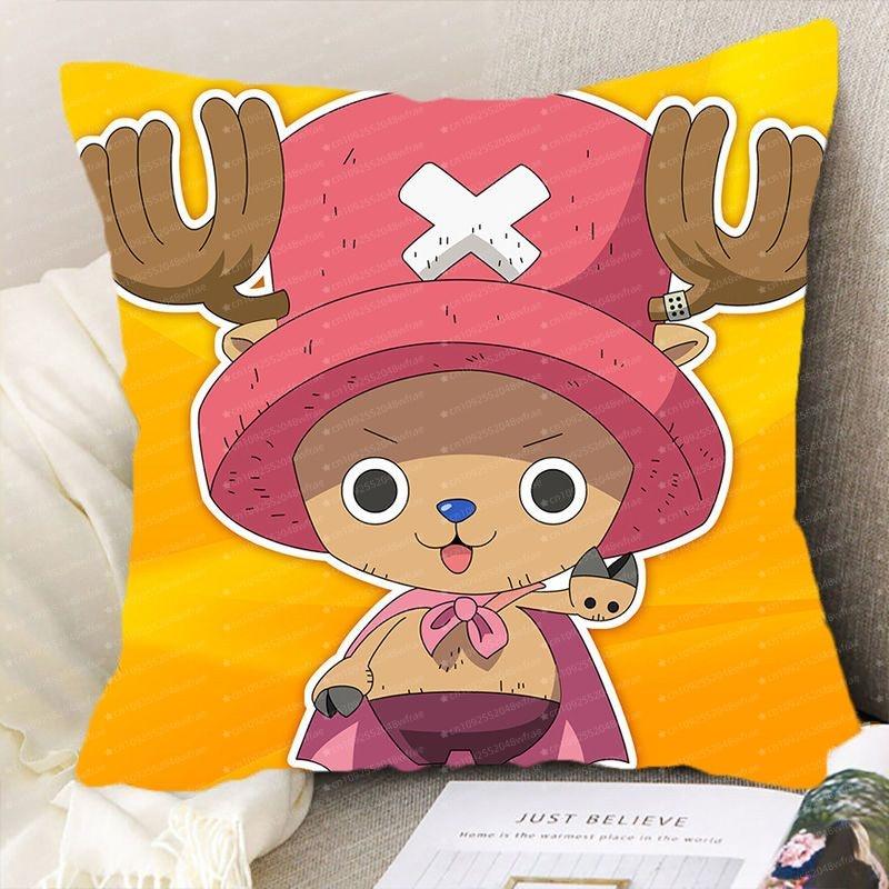 1Pc One Piece King Qioba Pillow Anime Cartoon Cushion Peripheral Cartoon Birthday Gift Double Sided Printed Pillow Case