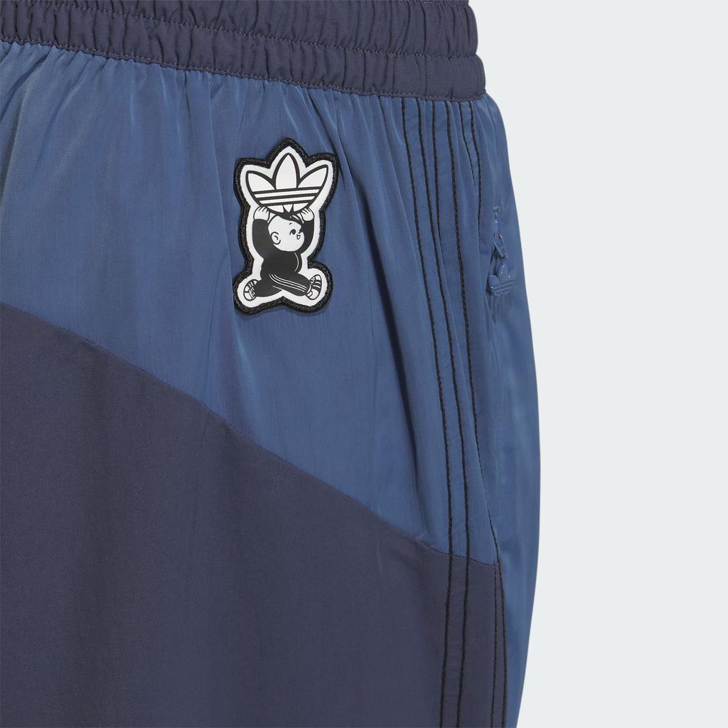 adidas Originals Toc Woven Pants Three Stripes Color Block Sports Long Pants Men Bottoms Dark-Blue IN1008