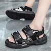 2025 New Sandals Men's Summer Breathable Daily Sports Cool Slippers Casual Versatile Driving Platform Outdoor Trendy Shoes