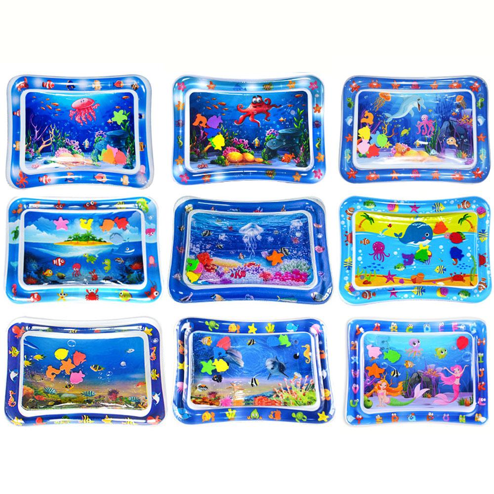 1Pc Inflatable Pvc Playing Mat Baby Play Water Mat Toddler Pad Kids Early Education Activity Toys Mat Cushion Gift