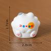 Resin Cute Cat Figure With Cartoon Design For Car Desk Decor And Gift Idea