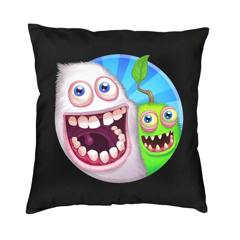 My Singing Monsters Square Pillow Case Decoration Adventure Video Game Cushions Throw Pillow for Sofa Doublesided Printing