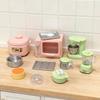 Dollhouse Miniature Kitchen Set: Oven, Rice Cooker & Egg Beater
